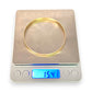 GOLD DEAL | FLASH SALE 9ct (9K) Gold Refurbished 64.8mm x 5.9mm Classic Solid Bangle