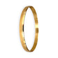 GOLD DEAL | FLASH SALE 9ct (9K) Gold Refurbished 64.8mm x 5.9mm Classic Solid Bangle