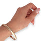 GOLD DEAL | FLASH SALE 9ct (9K) Gold Refurbished 64.8mm x 5.9mm Classic Solid Bangle