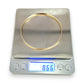GOLD DEAL | 9ct Gold Lightweight Slim Bangle Inner Diameter 71.4mm