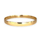 GOLD DEAL | 9ct (9K) Gold Refurbished Elemental Plain Solid Bangle Valuation $3,550