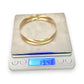 SALE | 9K Gold Timeless Torque Plain Solid Dense Bangle. R # 788