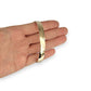 SALE | 9K Gold Timeless Torque Plain Solid Dense Bangle. R # 788