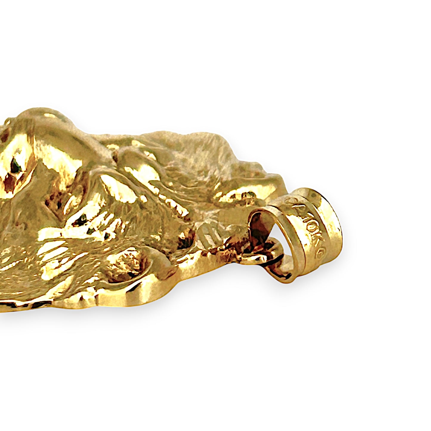 GOLD DEAL | 10K Gold As New Bold Aslan Pendant