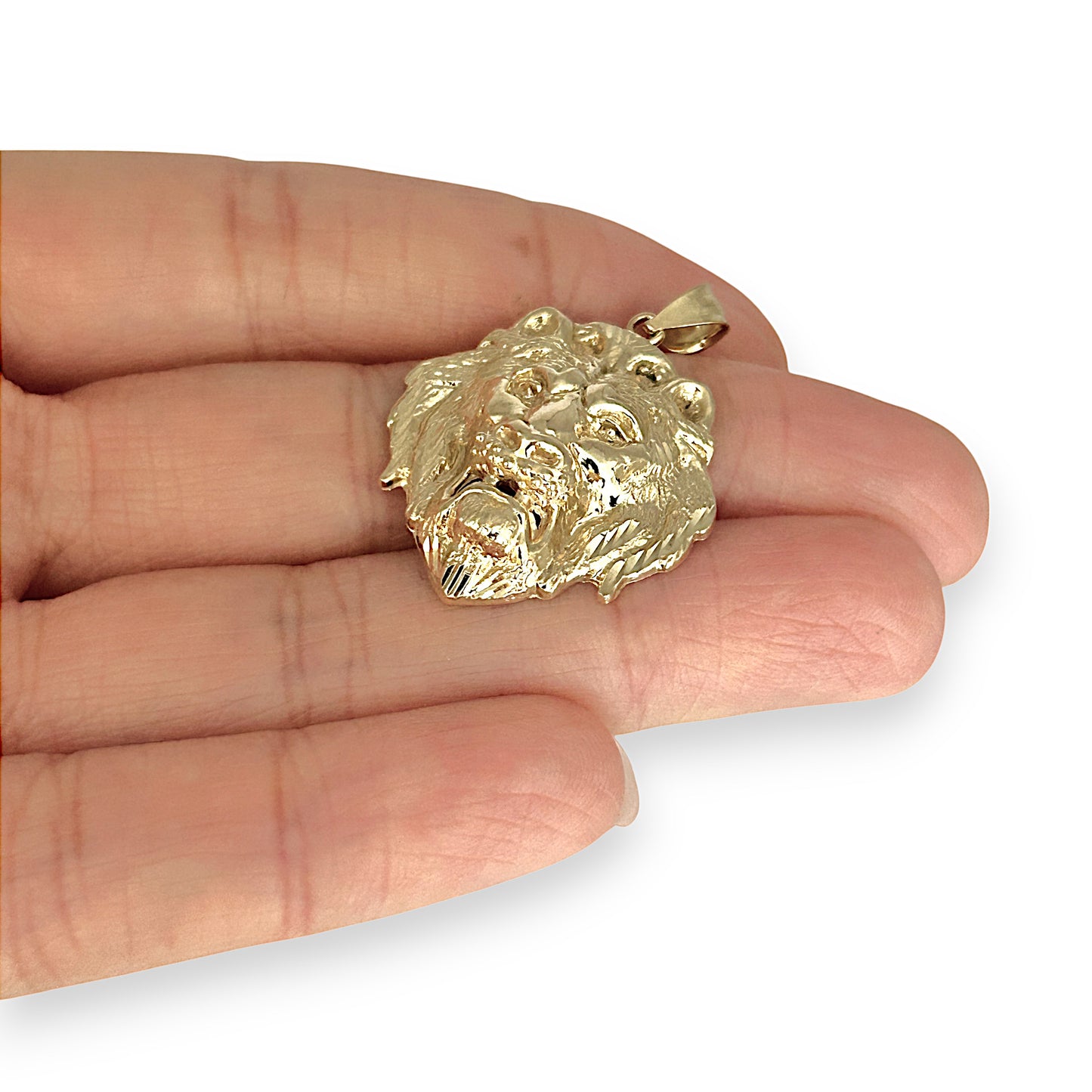 GOLD DEAL | 10K Gold As New Bold Aslan Pendant