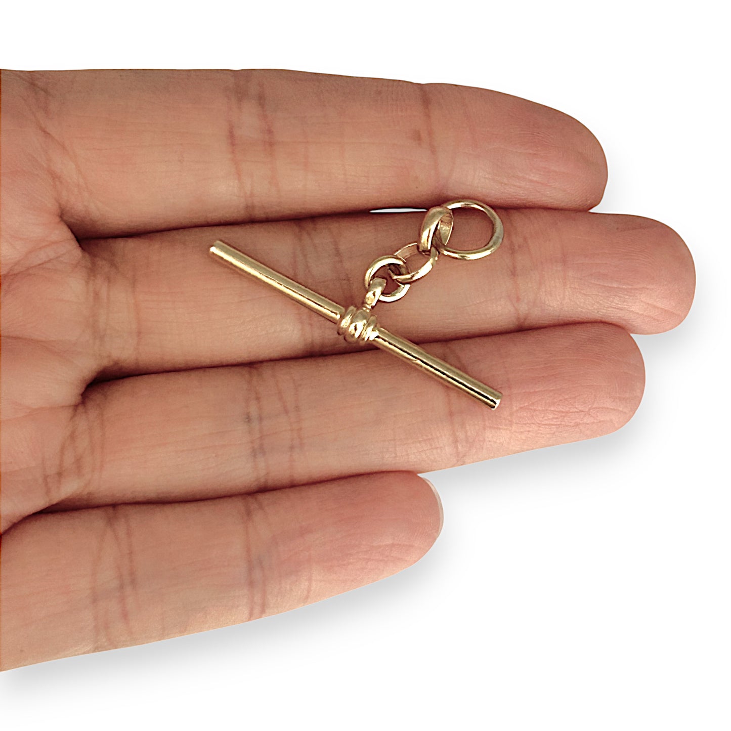 GOLD DEAL | 10K Gold Classic MICHEAL HILL - T Bar Pendant