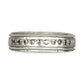 GOLD DEAL | 10ct (10K) White Gold Luminous Band with Diamond