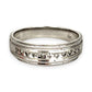 GOLD DEAL | 10ct (10K) White Gold Luminous Band with Diamond