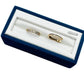 9ct Gold Elegant Diamond-Studded Hoop Earrings