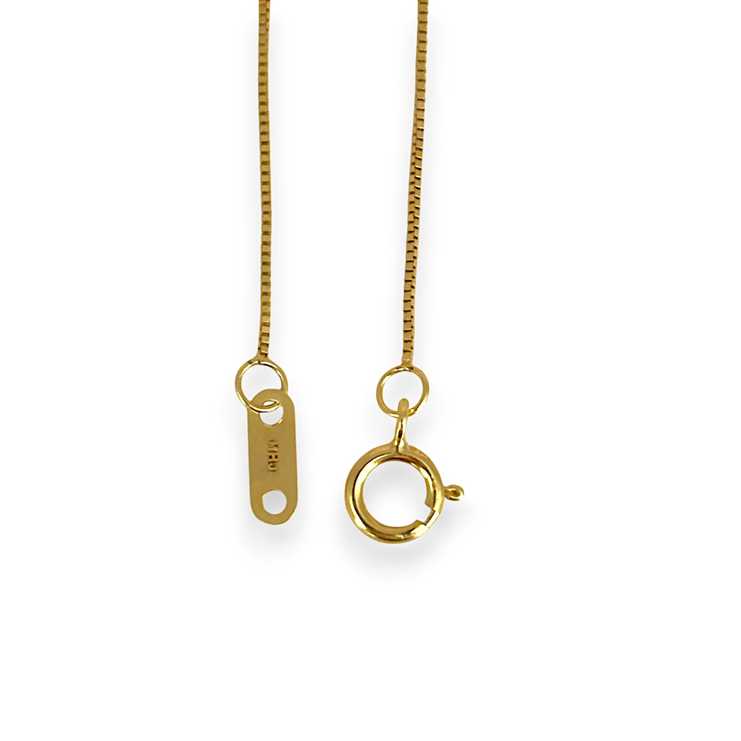 GOLD DEAL | 10K Gold MICHAEL HILL As New 45cm Fine Box Chain