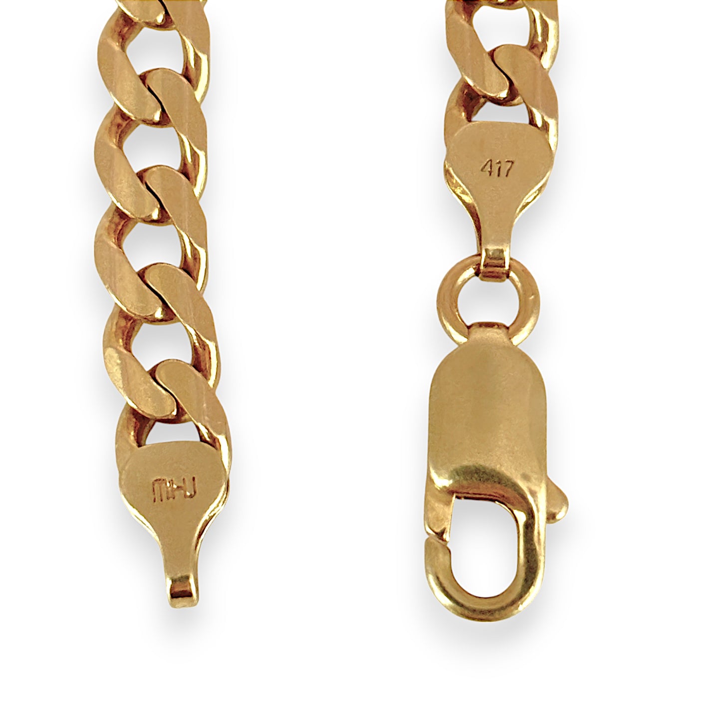 GOLD DEAL | 10ct (10K) Gold MICHAEL HILL 56cm Curb Chain Valuation $8,600
