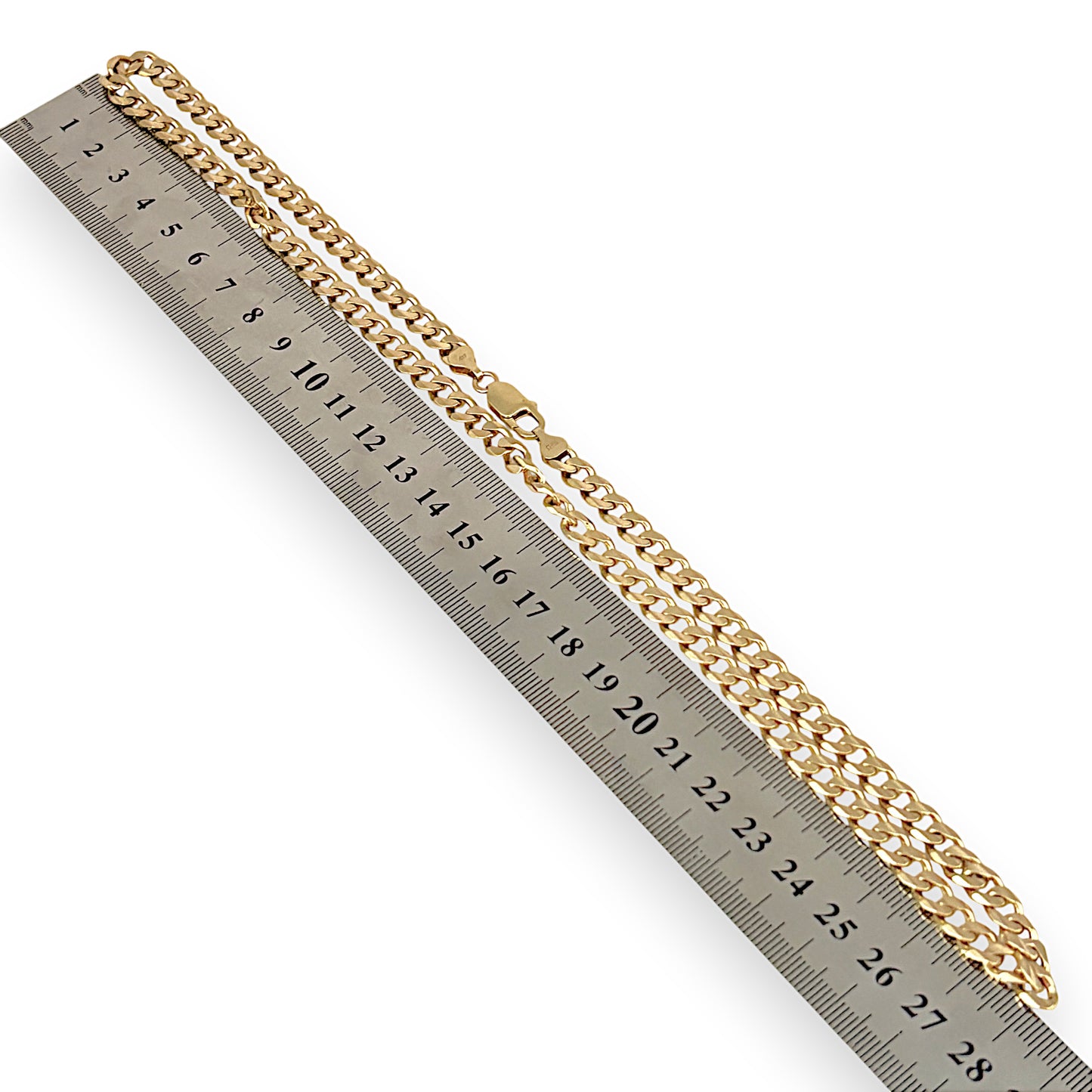 GOLD DEAL | 10ct (10K) Gold MICHAEL HILL 56cm Curb Chain Valuation $8,600