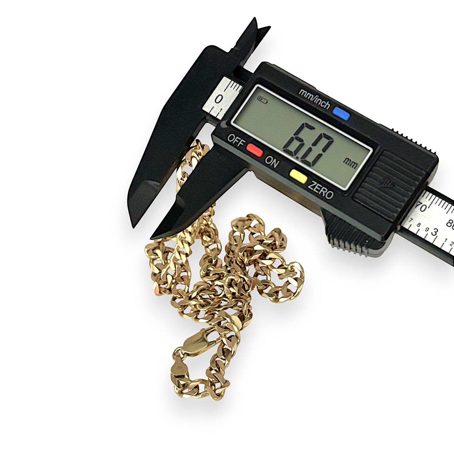 GOLD DEAL | 10ct (10K) Gold MICHAEL HILL 56cm Curb Chain Valuation $8,600