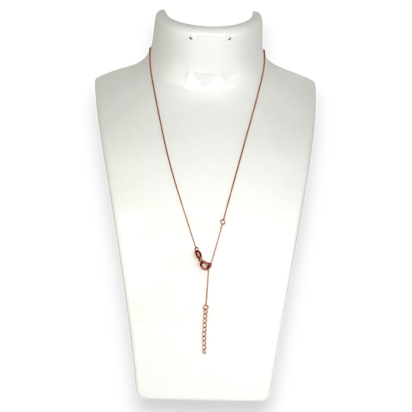 GOLD DEAL | 10ct (10K) AU Rose Gold 44cm Petal-Fine Thread Chain
