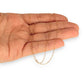 GOLD DEAL | 10ct (10K) AU Rose Gold 44cm Petal-Fine Thread Chain