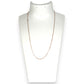 GOLD DEAL | 10ct (10K) AU Rose Gold 44cm Petal-Fine Thread Chain
