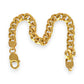 GOLD DEAL | 10ct (10K) NZ Gold MICHAEL HILL 22cm Curb Link Bracelet Valuation $6,400
