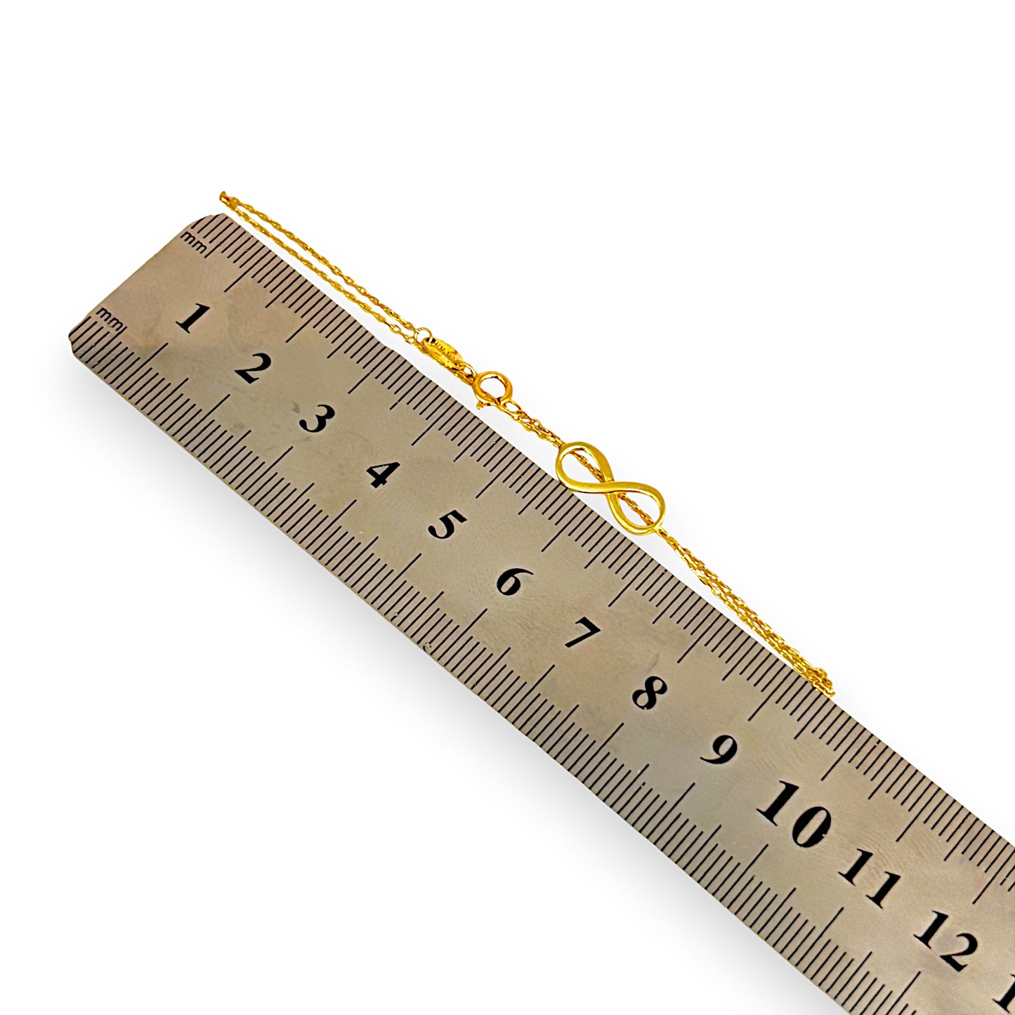GOLD DEAL | 10K Gold MICHAEL HILL 19cm Infinity Bracelet