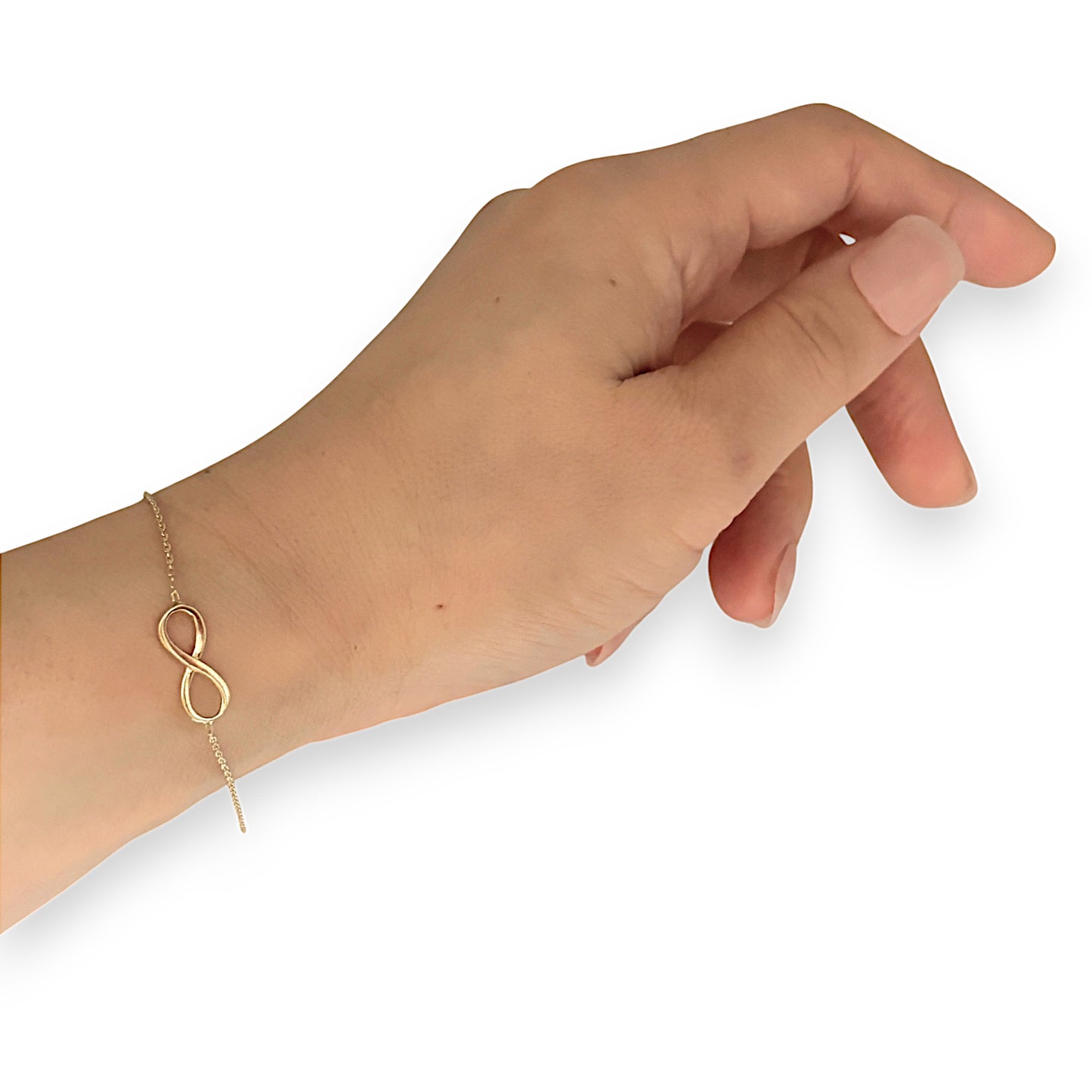 GOLD DEAL | 10K Gold MICHAEL HILL 19cm Infinity Bracelet