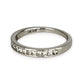 GOLD DEAL | 14ct (14K) White Gold Michael Hill Band with 1/2 Carat TW Diamonds