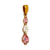 GOLD DEAL | 9ct Gold Pink White Pink CZ Pendant
