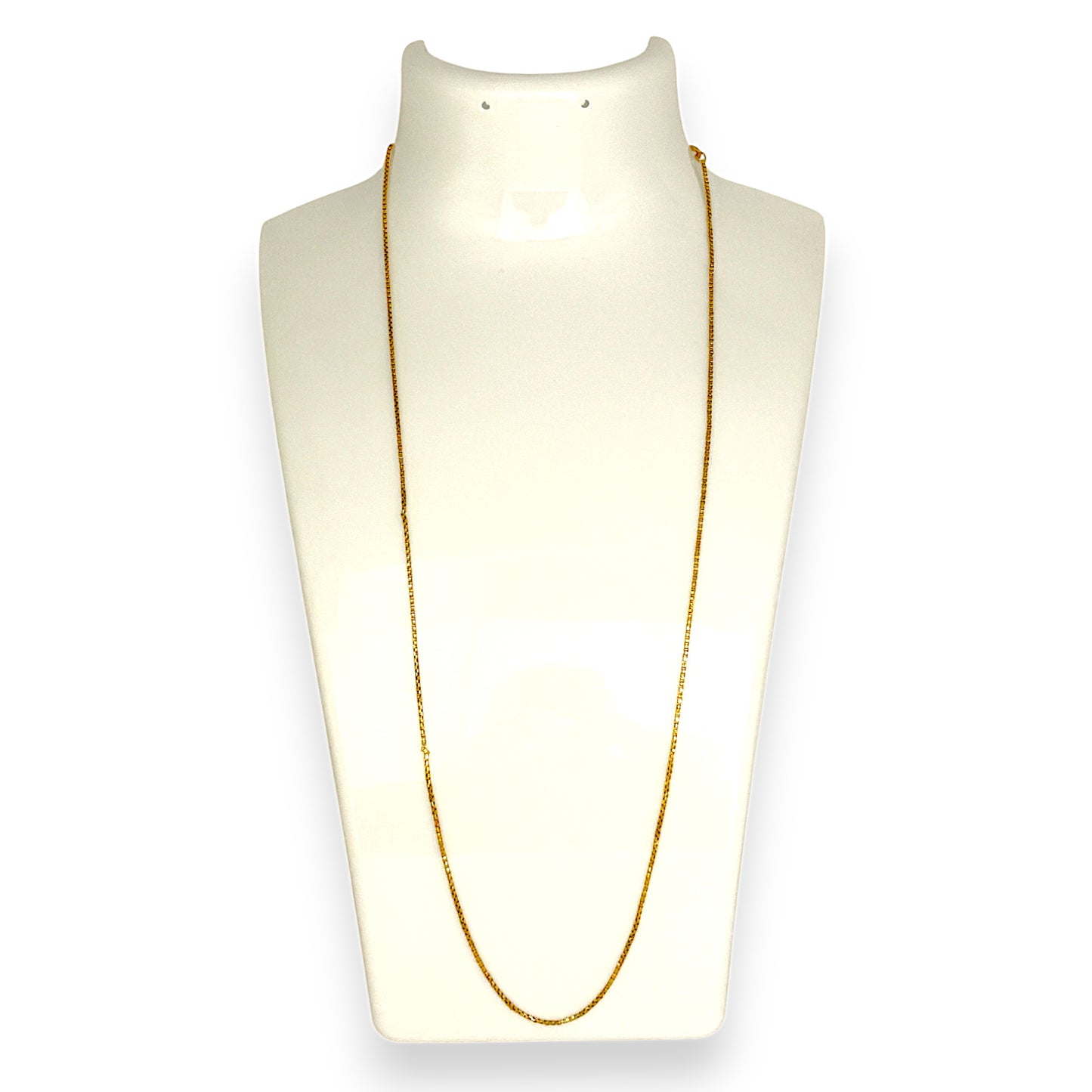 GOLD DEAL | 14K Gold Soft Edge Box Link Chain Length 50cm