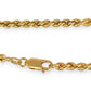 GOLD DEAL | 14ct (14K) Gold Twisted Rope Heavy Weight Chain Length 60cm