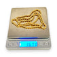 GOLD DEAL | 14ct (14K) Gold Twisted Rope Heavy Weight Chain Length 60cm