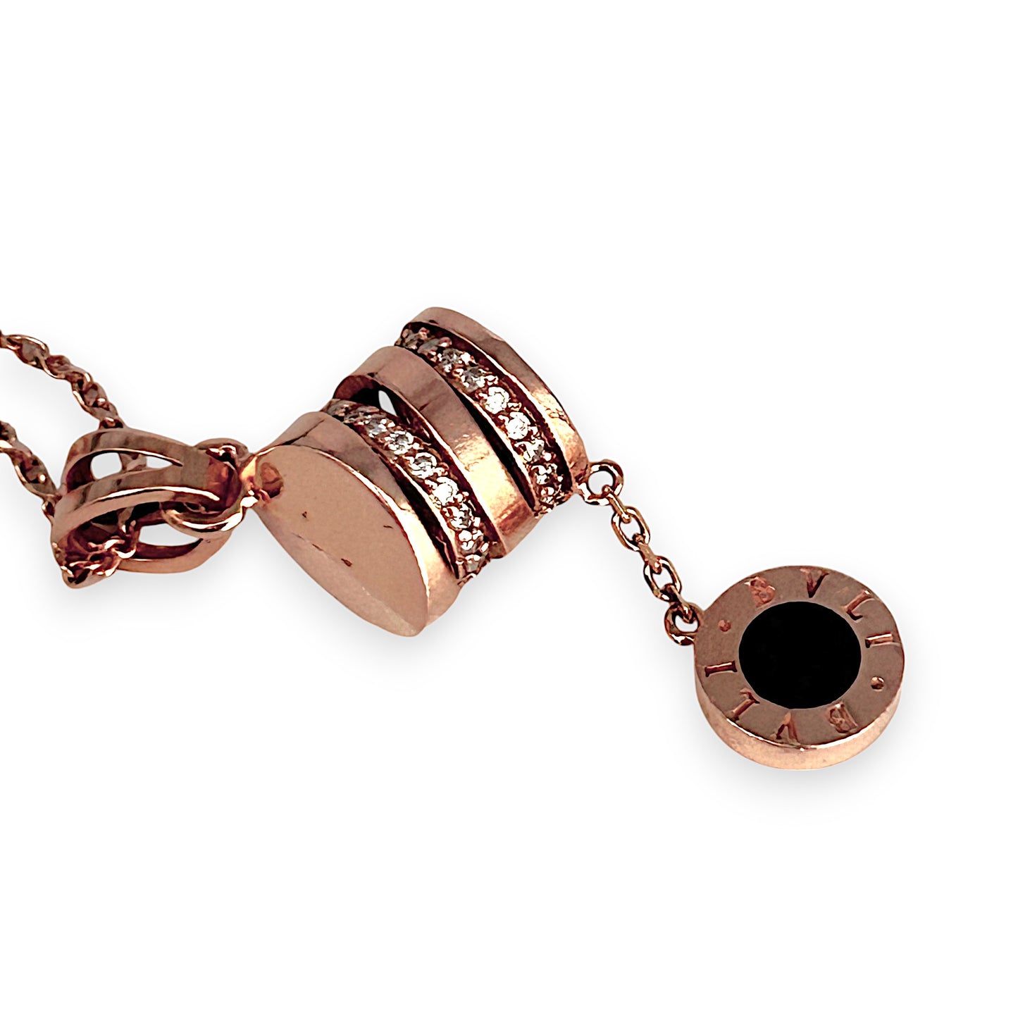 GOLD DEAL | 14ct (14K) Rose Gold 8.88g Necklace with Pendant Length 50cm