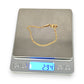 GOLD DEAL | 14K Gold Figaro Greece Bracelet Length 17.5cm