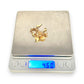 GOLD DEAL | 14K Gold Belcher Bracelet with 5 Charms Length 19cm
