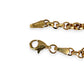 GOLD DEAL | 14K Gold Belcher Bracelet with 5 Charms Length 19cm