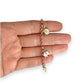 GOLD DEAL | 14K Gold Belcher Bracelet with 5 Charms Length 19cm