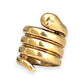 GOLD DEAL | 14ct (14K) Gold Coiled Snake Charm