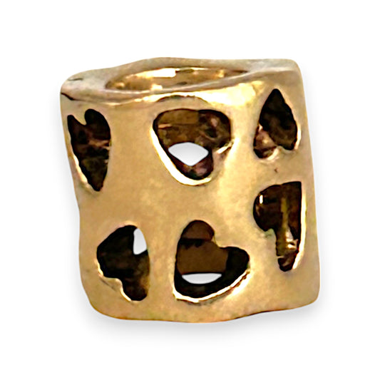 GOLD DEAL | 14ct (14K) Gold Tunnel of Love Charm
