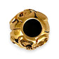 GOLD DEAL | 14K Gold Pandora Floral Studded Clip Charm