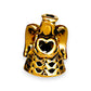GOLD DEAL | 14ct (14K) Gold Angel with Heart Charm
