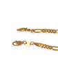 GOLD DEAL | 22K Gold Bold Figaro Chain Length 56cm