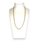 GOLD DEAL | 22K Gold Unique Interlock Link Chain Length 40cm