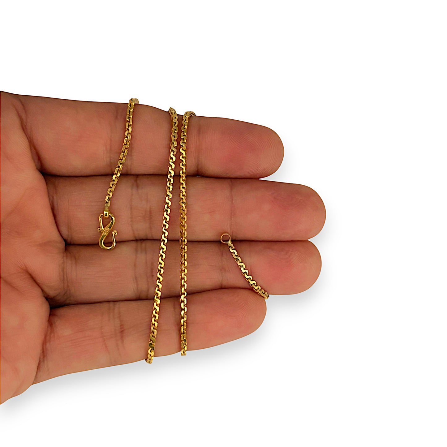 GOLD DEAL | 22K Gold S Link Distinctive Chain Length 45cm