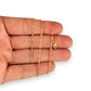 GOLD DEAL | 22K Gold Twist Lightweight Chain Length 41cm