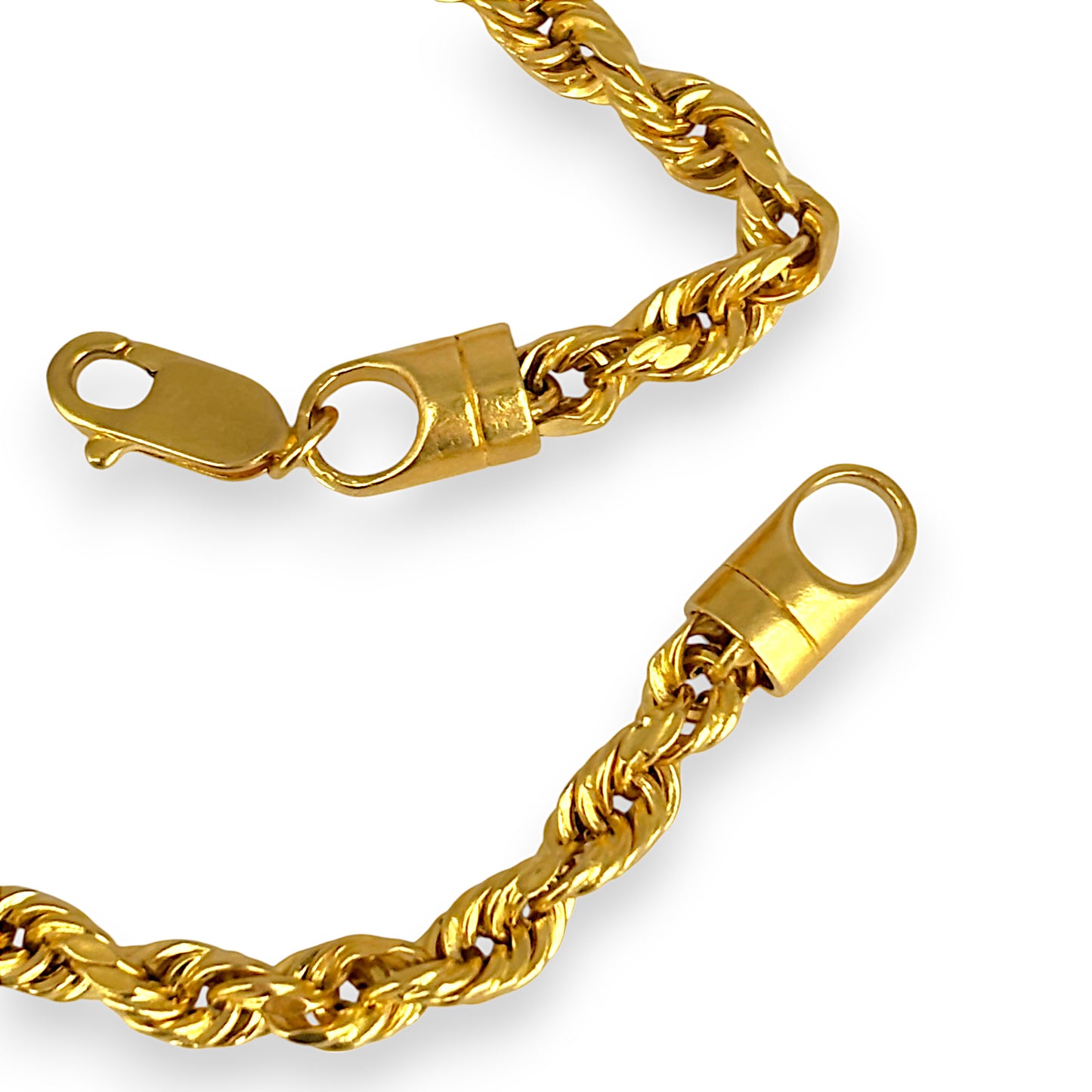 GOLD DEAL | 22K Gold Twisted Rope Bracelet Length 18cm
