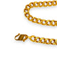 GOLD DEAL | 22K Gold Solid Curb Link Chunky Bracelet