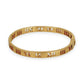 GOLD DEAL | 22K Gold Roman Oval Snap Bangle