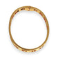 GOLD DEAL | 22K Gold Roman Oval Snap Bangle