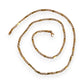 GOLD DEAL | FLASH SALE 18ct (18K) Gold Soft Edge Bar Link 46cm Chain Valuation $3,775
