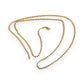 GOLD DEAL | 9ct (9K) Gold 60cm Flat Oval Link Chain Refurbished