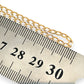 GOLD DEAL | 9ct (9K) Gold 60cm Flat Oval Link Chain Refurbished