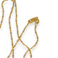 GOLD DEAL | 18ct (18K) Gold Pallini Bead Dot Dash Ball Chain Length 45cm
