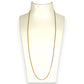 GOLD DEAL | 18K Gold Fine Curb Link Chain Length 50cm